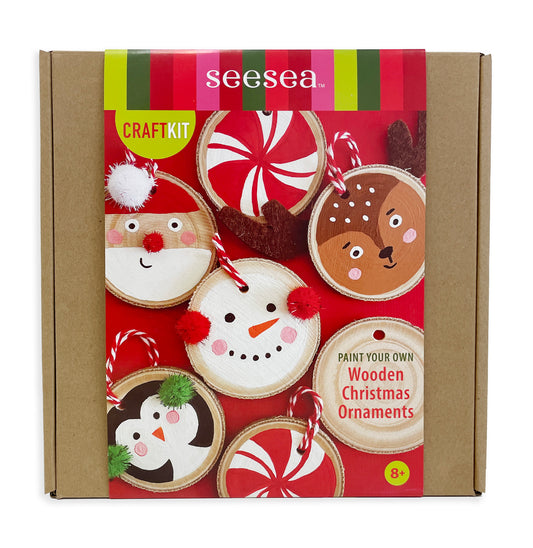 Paint Your Own Wooden Christmas Ornaments
