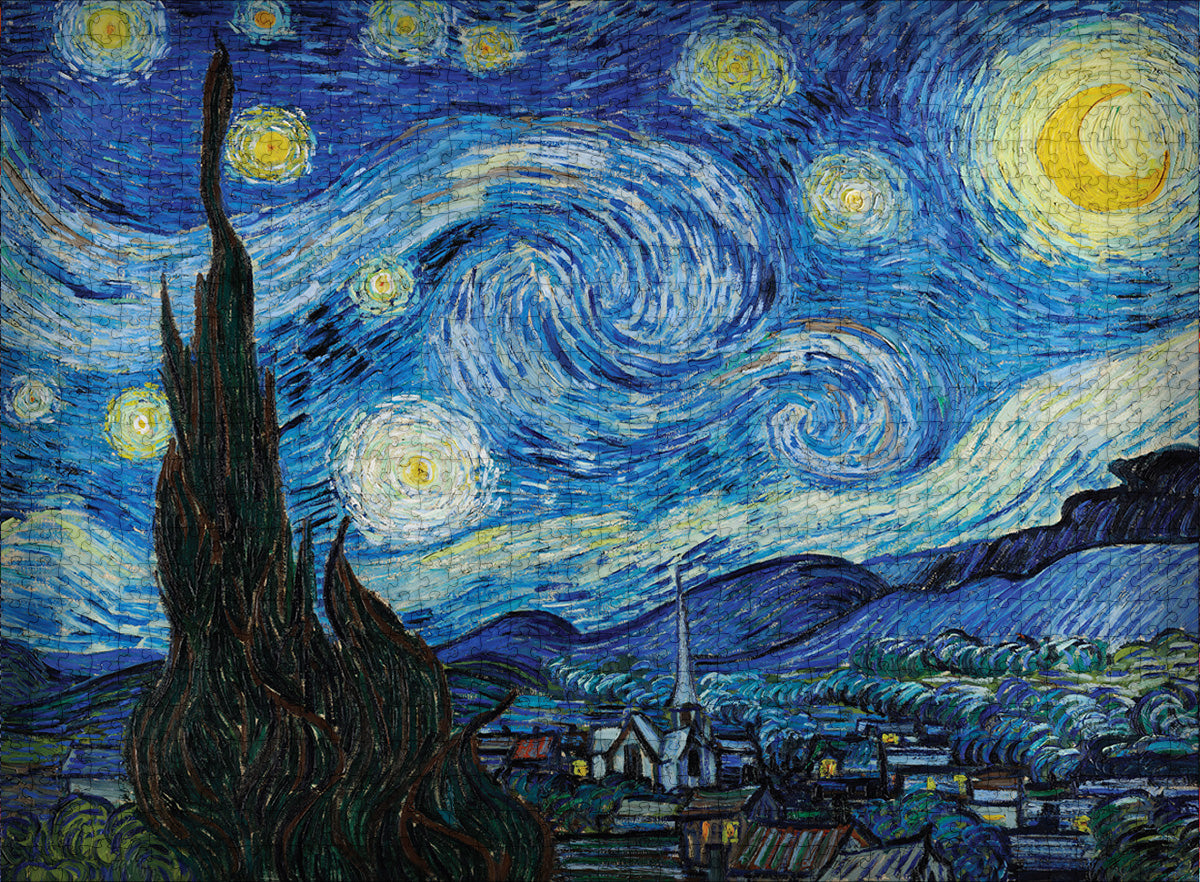 The Starry Night by Vincent Van Gogh