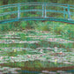 The Japanese Footbridge by Claude Monet